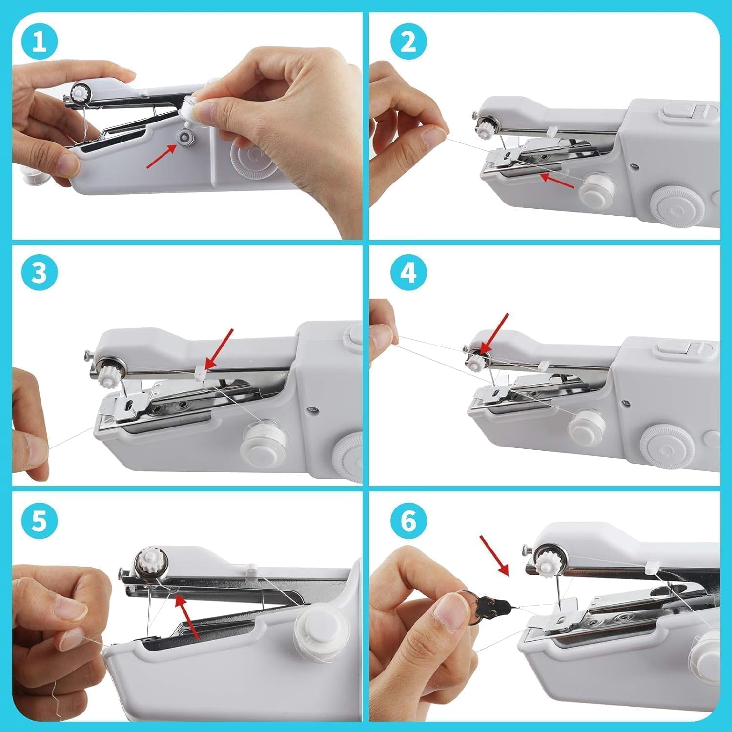 Handheld portable sewing machine handy stitch 101 mini electric sewing machine sewing machine 340G