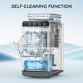 thumbnail image 6 of Havato Ice Makers , Countertop Ice Machine 8 Cubes in 6 Mins, 26 lbs/24Hrs,with External 1.2L Large Water Tank, Self-Cleaning Quiet Compact for Home, RV, Camping, 6 of 8
