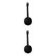 thumbnail image 1 of Tholdsy Receptores de inalámbricos para interiores/exteriores Streamer de medios de televisión Dispositivo de duplicación de teléfono a TV Negro 2Conjunto, 1 of 6