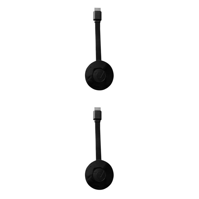 Sidaley Wireless Receiver Television Miracast Multifunctional Screen Device -Compatible Mirroring Negro 2Conjunto