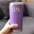 thumbnail image 3 of Bevvee Insulated Travel Tumbler 20 oz 39ish Gifts for Wine Enthusiasts Tumblers, 3 of 4