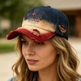 thumbnail image 5 of Win s Way 250th Anniversary Baseball Cap Unisex Patriotic Adjustable Hat USA Independence Day 1776-2026 Outdoor Sun Hat, 5 of 5