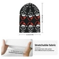 thumbnail image 2 of Lsque Skull santa hat Pattern Knitted Beanie, Unisex Winter Hat, Knit Hat Winter Beanies Thick Fisherman Beanies Cuffed Plain Skull Caps, 2 of 6