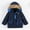 Navy, variant on kpoplk Boys Lightweight Jacket,Boys Girl's Water Resistant Winter Coats Warm Lined Outwear Ski Snow Jacket with Hood(1 Y,Navy)
