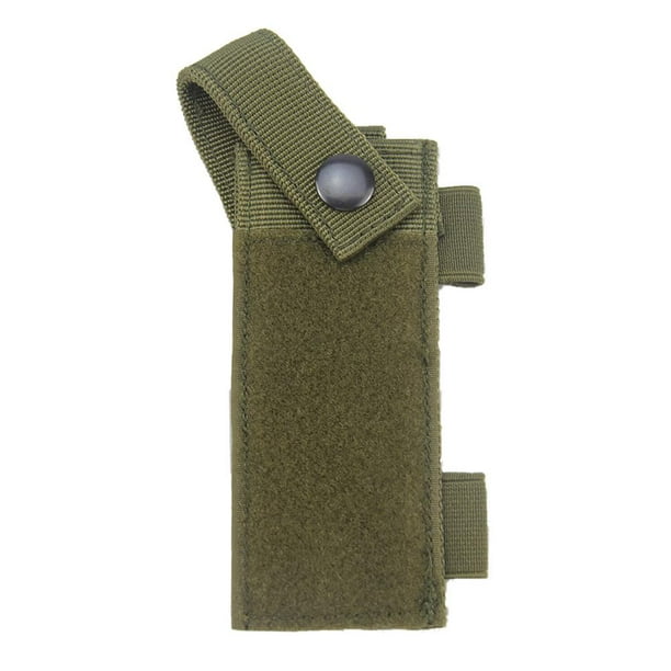 Bolsas colgantes para tijeras médicas EMT, bolsa para cuchillo con linterna EDC (verde)