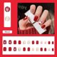thumbnail image 1 of Joefnel Press on Nails Uñas postizas europeas Press on Nails Sello UV Brillante Cobertura total Uñas postizas artificiales Uñas para mujeres Zhivalor BST3134565-33, 1 of 5