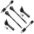 thumbnail image 5 of Detroit Axle - Front Upper Control Arms Tie Rods Lug Nuts Suspension Kit Replacement for Chevy Silverado GMC Sierra 1500 Fits select: 2000 CHEVROLET SILVERADO C1500, 5 of 6