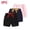 A237 Coffee, variant on 3-Pack Kids Toddler Girls' Summer Shorts Elastic Waistband Pull On Stretchy Playwear with Drawstring Detail Breathable Active Lounge Running Basic Multipack Set