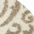 thumbnail image 2 of Safavieh Florida Deangelo Damask Plush Shag Area Rug, 2 of 6