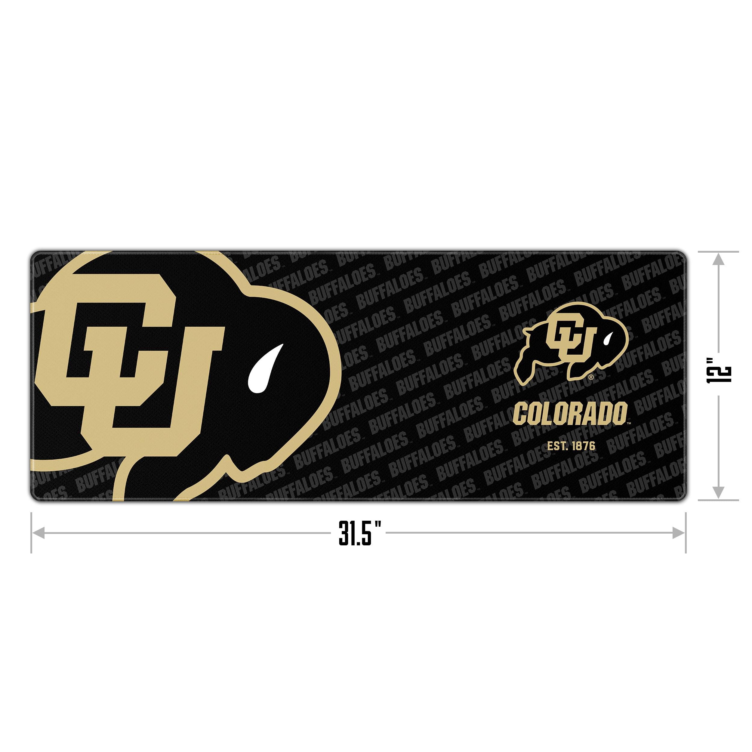 YouTheFan NCAA Colorado Buffaloes Logo Series Desk Pad SMU