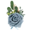 thumbnail image 1 of Boutonniere de bolsillo con flores artificiales, ramillete de flores artificiales, Boutonniere para hombres y mujeres, 1 of 3