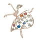 thumbnail image 1 of Ganfancp Broche Bailarina Elegante Falda de Baile Alfiler Señoras Anti-Luz Corsage Ofertas Del Día Liquidación 1 Broche, 1 of 1