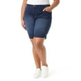thumbnail image 4 of Plus Size Gloria Vanderbilt Amanda Bermuda Shorts Color: Vintage White Size: 24 W, 4 of 4