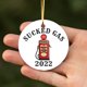 thumbnail image 2 of Adornos navideños de gas de succión 2022 JAMW Decoraciones colgantes de árbol de Navidad de dos caras, 2 of 5