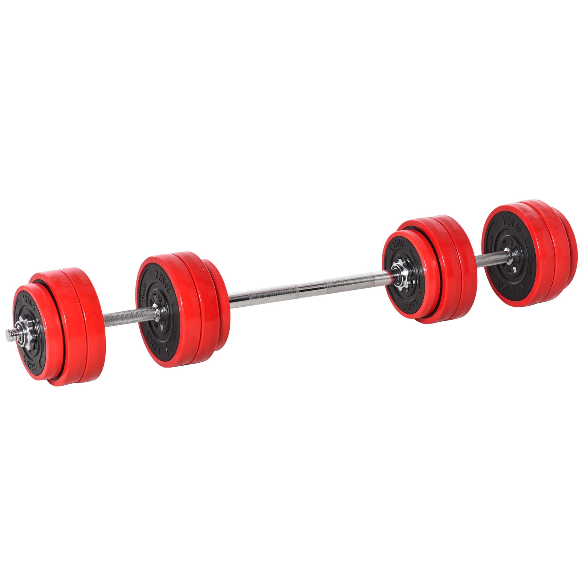 Weight Rack Soozier Adjustable Dumbbell Set, 66lbs Convertible to Barbell Weight Set for Home Gym Women and Men Weight Lifting Training,Barbell Rack