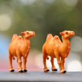 thumbnail image 3 of 10Pcs Camel Figurines Hand Painted Camel Figurine Miniature Animal Statue Wildlife Bactrian Camel Camel Animal Model Table Desktop, 3 of 5