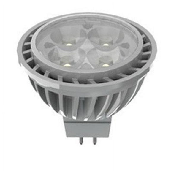 Energy Smart LED Lamp, 7 watt, 12 volt, MR16, 2-Pin (GU5.3) Base, 370 lumens, 83 CRI, 2700 K