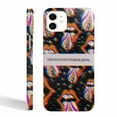 thumbnail image 1 of Tobelint Case for iPhone 11,Red Lips Pattern Case with Side Print,Slim Bumper Full Cover, 1 of 5