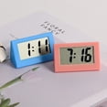 thumbnail image 4 of MesaSe Mini Clock LED Screen Bedside 24H Digital Electronic Clocks Plastic Battery Operated Household Pocket Office Calendar Black, 4 of 4