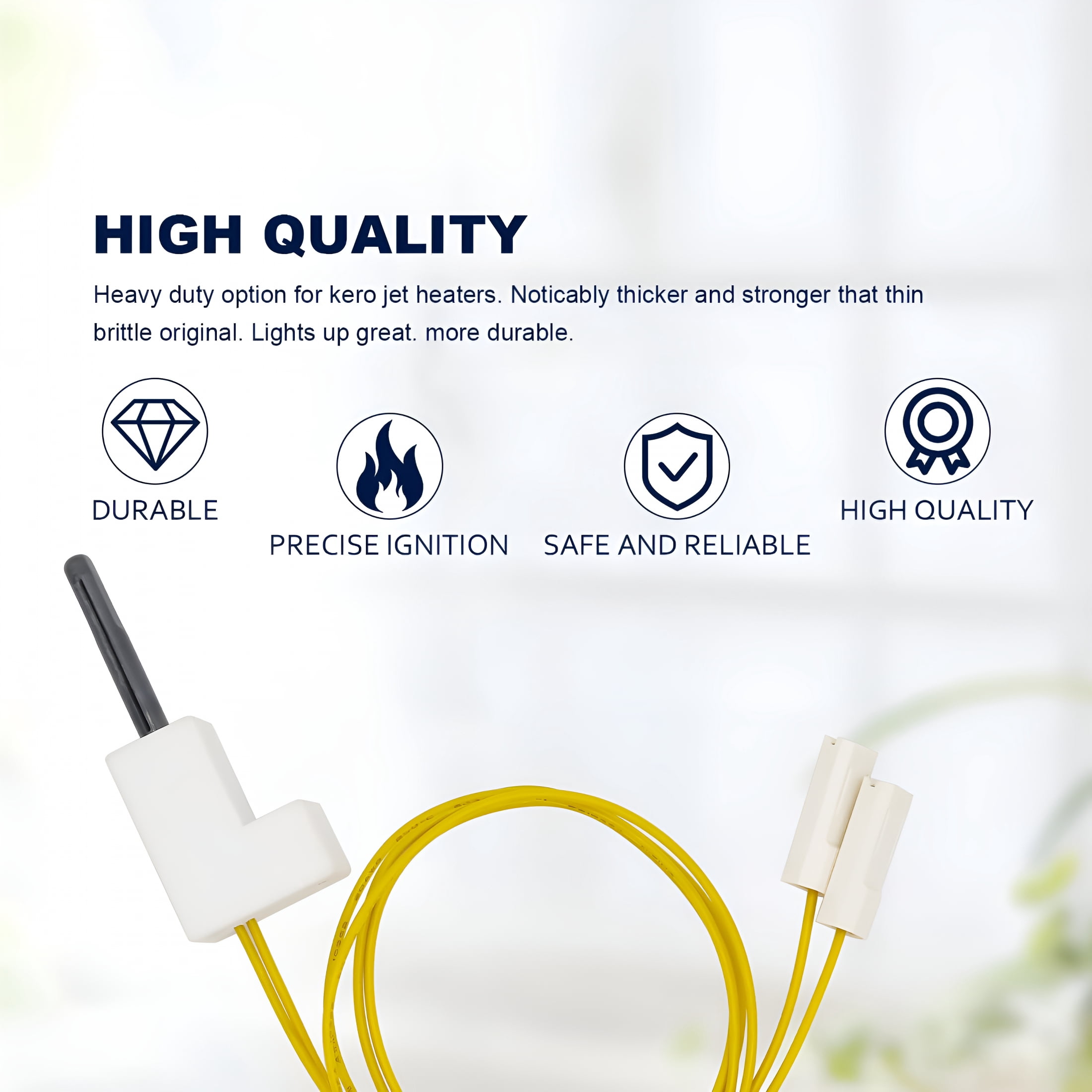 HIBIBUD Hot Surface Igniter Fits for Reddy Desa Master Heater HSI Replace Heater Ignitor