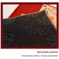 thumbnail image 3 of Flower Doormats Semicircular Printed Floor Mat Entrance Door Mat Bathroom Door Mat (Gray 3), 3 of 3