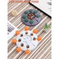 thumbnail image 2 of Dog Slow Feeder Bowl, Puzzle Toy Treat Feeding Toys For Iq Training Mental Enrichment Eating Healthy Slows Down Pets Eating Anti-slipwhite, 2 of 3