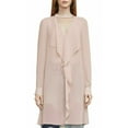 thumbnail image 1 of BCBGMAXAZRIA Shailene Ruffled Tunic Dress In Tea Rose Pink Size S $205, 1 of 1