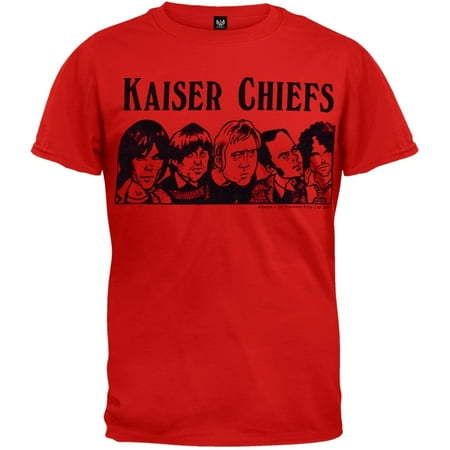 Kaiser Chiefs - Cartoon T-Shirt (Best Of Kaiser Chiefs)