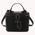 thumbnail image 3 of Bolsas Calavera Punk Bolso Cuero PU Pequeño Cruzado para Uso Diario (), 3 of 9