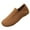 Coffee, variant on SEAOPEN Women's Mesh Flats Shoes Breathable Slip on Ballet Flat Nurse Lightweight Memory Foam Casual Shoes Flats Comfortable Walking Shoes Size 9.5 Coffee