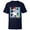 Navy, variant on Disney Daisy Duck Probably Late for Something Funny - Short Sleeve T-Shirt for Kids - Customized-White
