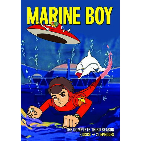 Marine Boy: The Complete Third Season (DVD), Warner Archives, Animation