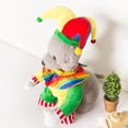 thumbnail image 5 of Mascota para perro, gato, perro, ropa para mascotas, gato, perro pequeño, peluche, Po Meranian, lindo payaso, perro lamiendo, divertido vestido de transformación, 5 of 5