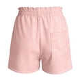 thumbnail image 5 of Lullu Girls High Waist Shorts Summer Casual Loose Shorts with Belt Pockets, Sizes 4-14, 5 of 7