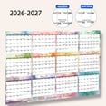 thumbnail image 1 of Calendrier Effaçable Laminé Double Face Calendrier Effaçable pour Mur avec Marqueurs Effaçables à Sec (Blanc, 1 Pcs) Rkxzt, 1 of 5