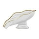 thumbnail image 2 of Jabonera autodrenante con soporte de metal dorado | Jabonera de plástico no poroso para ducha, baño y fregadero de cocina | Mantiene el jabón seco y limpio | Diseño fácil de limpiar | 15,8 x 9,5 x, 2 of 6