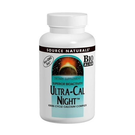 Source Naturals, Inc. Ultra-Cal Night Calcium Complex 120 Tablet