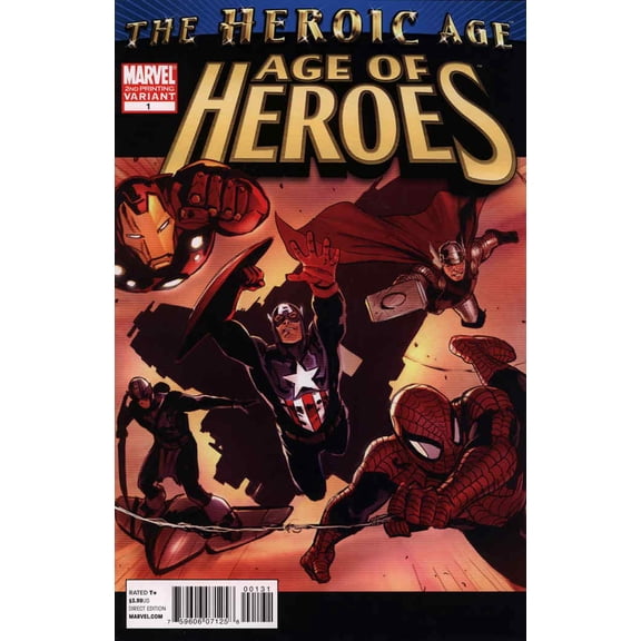Age of Heroes #1 (2nd) VF ; Marvel Comic Book