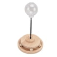 thumbnail image 4 of Chat Interactif Traiter Fuite Jouet, Double Couche Ronde Conception Ressort en Acier Interactif Chat Jouet Distributeur de Balle pour Animaux de Compagnie Intérieur Jouant, 4 of 8