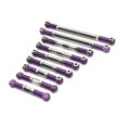 thumbnail image 1 of Baohd 9 Pcs/ensemble Tige de Direction RC Voiture Accessoires Modifiés de Remplacement pour Jouet 12429 Violet, 1 of 6