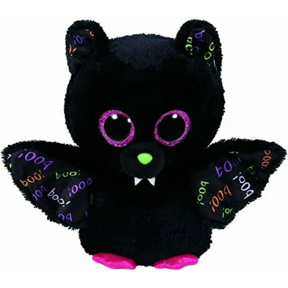 TY Beanie Boos - DART the Halloween Bat 7" Plush (Glitter Eyes) (NO TY HANG TAG)