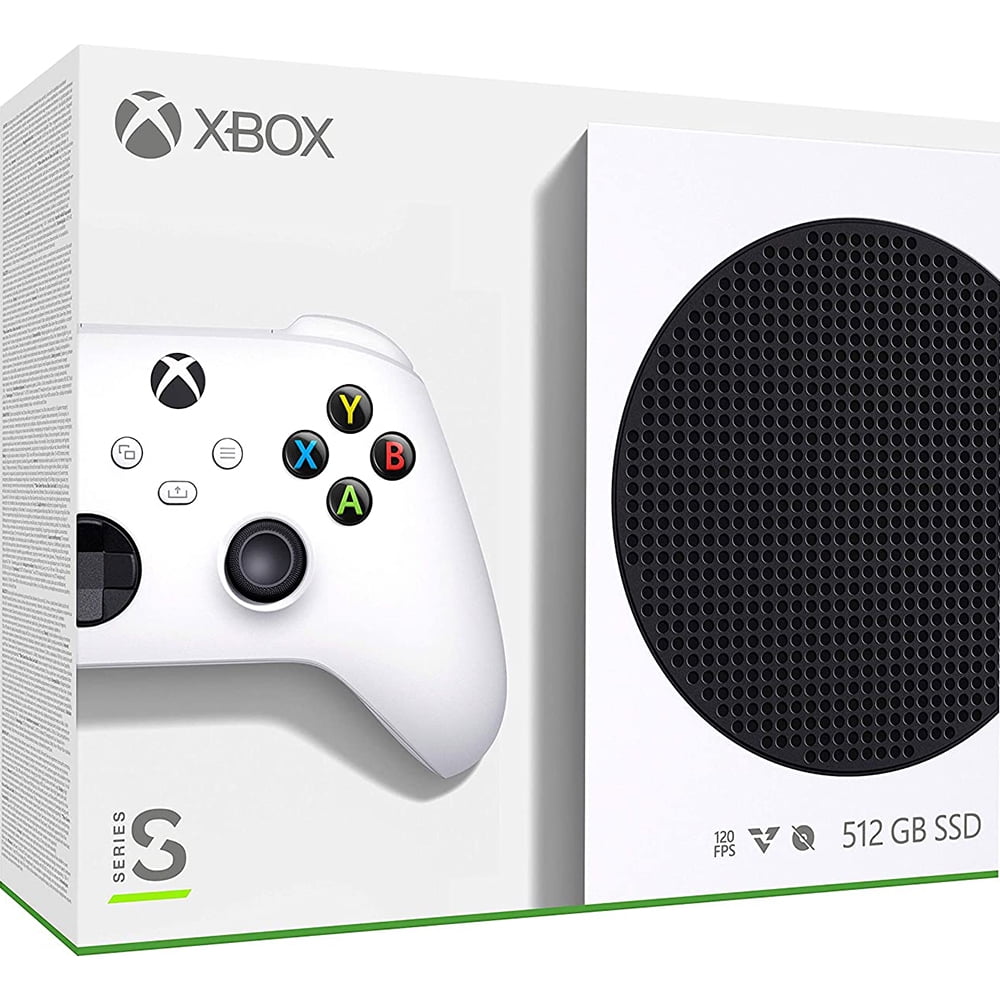 Restored Microsoft Xbox Series S 512GB SSD All Digital, Disc-Free Gaming Console, White (Refurbished)