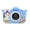 Blue, variant on Childrens Digital Camera 5MP High Resolution Lightweight Ergonomic Grip Creative Photo Effects Suitable For Toddlers