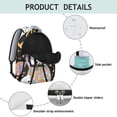 thumbnail image 2 of Cottagecore Fungi School Backpack Boho Woodland Fairy Tale Mushroom and Botanical Design Psychedelic Aesthetic Backpack, 2 of 6