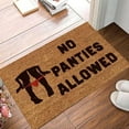 thumbnail image 6 of OYIGU Funny Doormat Indoor Outdoor Home Front Porch Rugs Bedroom Entrance Patio Decoration Supplies， for Bathroom Bedroom Floor, 6 of 7