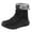 Black, variant on Oyedens Skiing Snow Boots for Women Cold Weather Fleece Lined Thermal Winter Hiking Ski Mid Calf Boots
