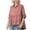 Pink, variant on Cute Fall Tops for Women Womens Long Sleeve Blouse Womens Fall Fashion 2025 Long Sleeve Womens Shirts Fall Outfits V Neck Long Sleeve Shirts for Women