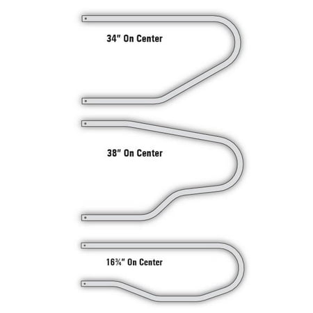 

J&D Manufacturing Loop - Ironside - Calf & Heifer - 1.9 in. - 7 ft. 6 in. - 24 in. OC - 11 Gauge - Galvanized