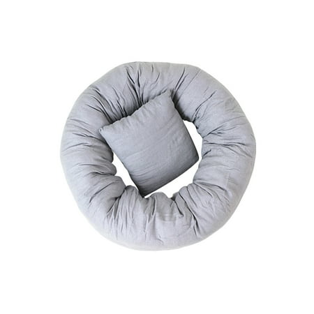 

Uposao Newborn Photography Props Cushion Baby Photoshoot Posing Bean for Infant Boy or Girl Professional Baby Photo Prop Sets(Gray)