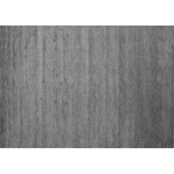 Ahgly Company Indoor Rectangle Abstract Gray Contemporary Area Rugs, 4' x 6'